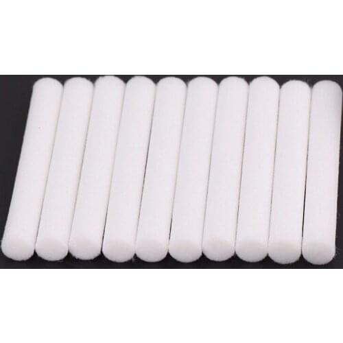 10pcs 8mmx64mm Air Humidifiers Filters Cotton Swab for Air Ultrasonic Humidifier Cotton Sticks