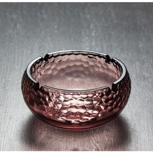 Crystal Ashtray Octagonal Luxurious High-End Fashion Personalized Gift Glass Boutique Ashtray Cigarettes Accessories Tool New