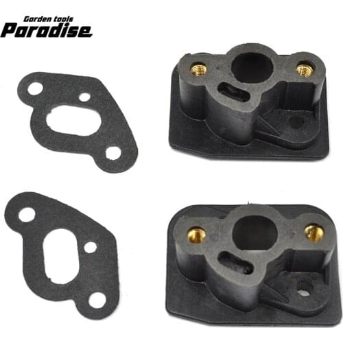 PARADISE 2Set Intake Manifold Gasket Fit 1E36F 33CC CG330 TL33 Brush Cutter Grass Strimmer Spare Parts