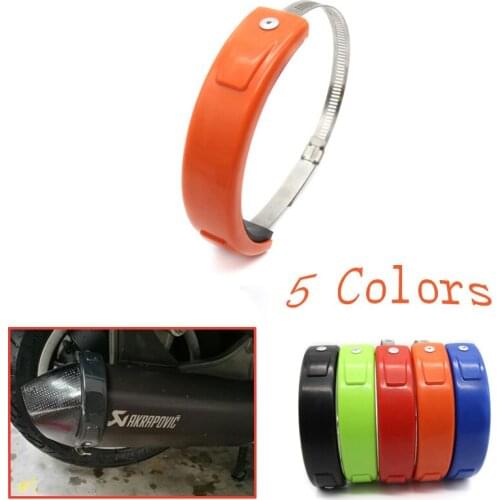 Hot sell motorcycle accessories Silencer/Exhaust Oval Exhaust Orange Protector For KTM SUPER ADVENTURE 1290 SUPERADV