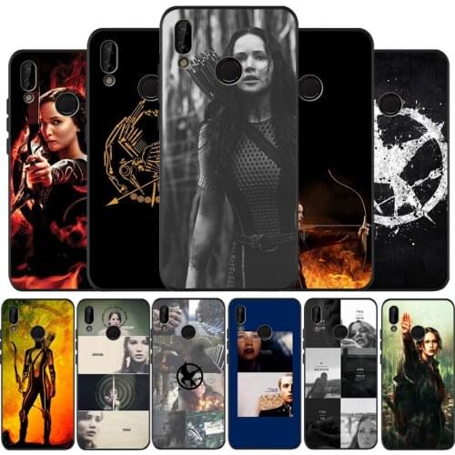 The Hunger Games Kun gen Soft Silicone black Phone Case For Huawei P9 P10 P20 P30 P40 lite P20 P30 P40 pro Y9 Y6 P smart 2019
