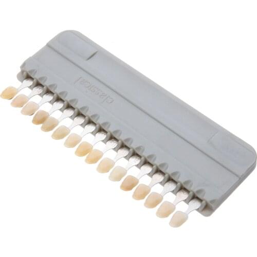 16 colors Shade Guide Teeth Dental Crown Preparation Whitening Procedure Porcelain Teeth Oral Tools Professional