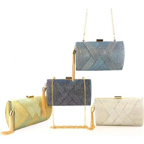 2021 New Crystal Womens Wedding Clutch Bags Luxury Design Diamond Evening Bags Party Money Purses Handbags Chain Shoulder Bag