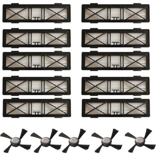 New Ultra preformance Filter & Side Brush For Neato Botvac D3 D4 D5 D6 D7 D70 D75 D80 D85 Connected Botvac 75e 80 85