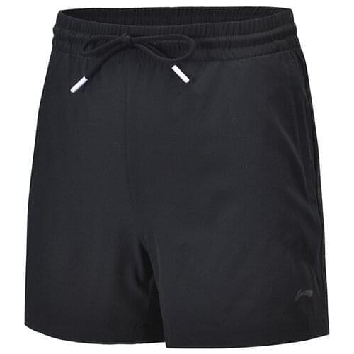 LINING 2021 Summer New Women Shorts Running Fitness Loose Fast Drying Breathable Soft Short Pants AKSR566