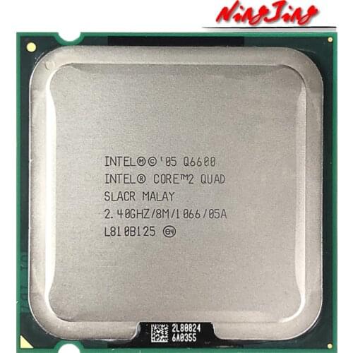 Intel Core 2 Quad Q6600 2.4 GHz Quad-Core Quad-Thread CPU Processor 8M 95W LGA 775