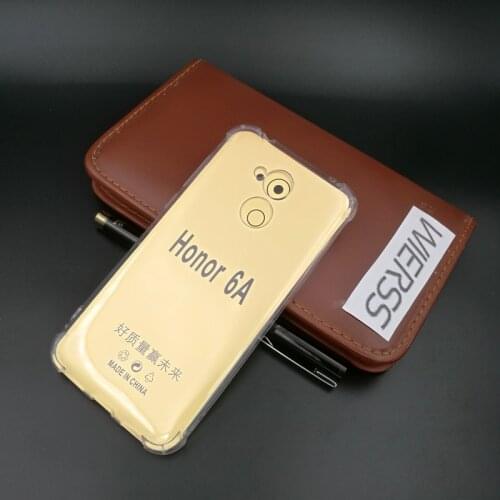 Transparent Silicon Case for Huawei Honor 6A pro Honor 5C pro DLI-AL10 DLI-L22 DLI-L42 Holly 4 Anti-knock Phone cover Cases