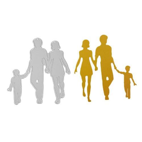 Family Carbon Steel DIY Cutting Dies Stencils for Scrapbooking Embossing Craft Album Card for Designing Your Invitations Cards