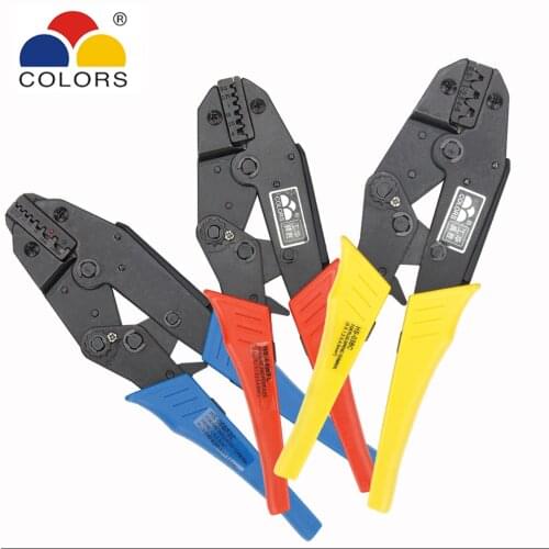 Connector tool HS-06WF2C,HS-05H,HS-04WFL,HS-03BC ratchet crimping Terminal plier european style insulated ferrules length 230mm