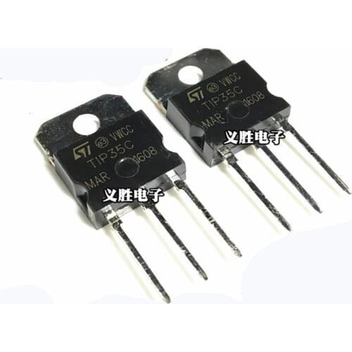 10PCS Darlington Transistor TIP36C TIP35C TO-3P 25A 100V TO-247 Iron Head MJD41CT4G MJD42CT4G MJD122G MJD127G TO252