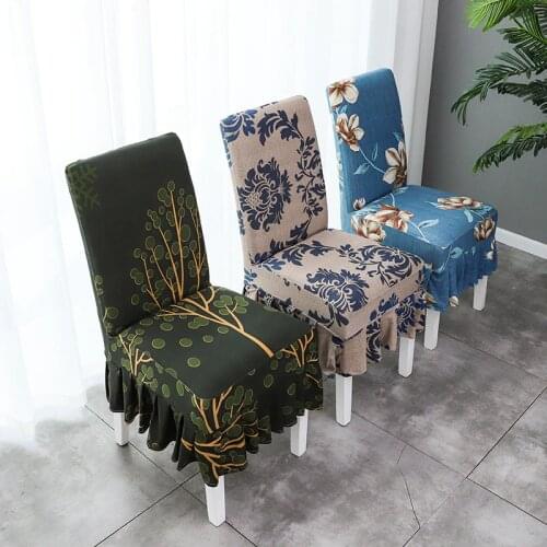 General Purpose Elastic Cover Cloth Cover Household Dining Chair Cover Elastic Stool Chair Cover Cloth Table and Chair Cover