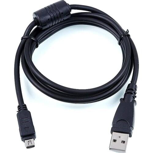 USB DC Battery Charger Data SYNC Cable Cord For Olympus 12PIN camera Tough TG-4 X-960
