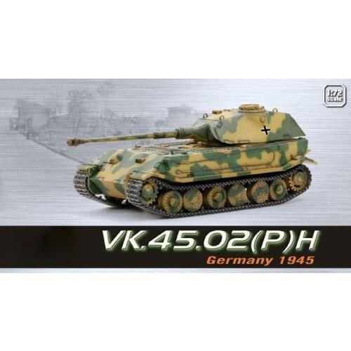 1/72 Scale 60531 German Army 1945 VK45.02 (P)B Tank Vehicle Model Toy for Collection Gift Souvenir Collectible Display