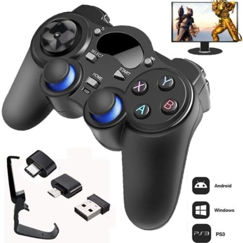 2.4G Wireless Game Controller Retro Video Games TV Control Mobile Phone Game Controller Gamepad For PC Laptop Android TV BOX