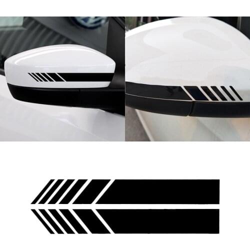 2 car rearview mirror stickers for Hyundai ix35 iX45 iX25 i20 i30 Sonata,Verna,Solaris,Elantra,Accent,Veracruz
