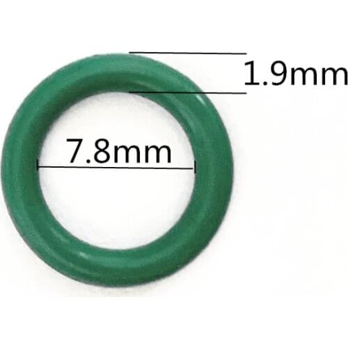 Free shipping 100pieces Hot sale 7.8*1.9mm rubber orings fuel injector seals for toyota (AY-O2002)