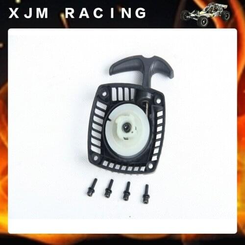 Easy Start Pull Starter for 1/5 Hpi Rovan Km Fg Mcd Gtb Ddt Fid Racing Baja Losi EnginesTruck Rc Car Parts