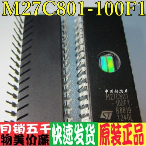 M27C801-100F1 27c080 Dip32 Ceramic Mirror Memory Double Row CDIP Ceramic Direct Plug