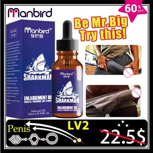 2 Pcs Men Dick Enhancers Increase Cock Enlarger Cream Massage Dil Health Care Herbal Big Dick Thickening Growth Essential Oil
