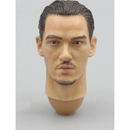 UD9005 1/6th WWII British Army Locomotive Courier Head Sculpture Model for 12"