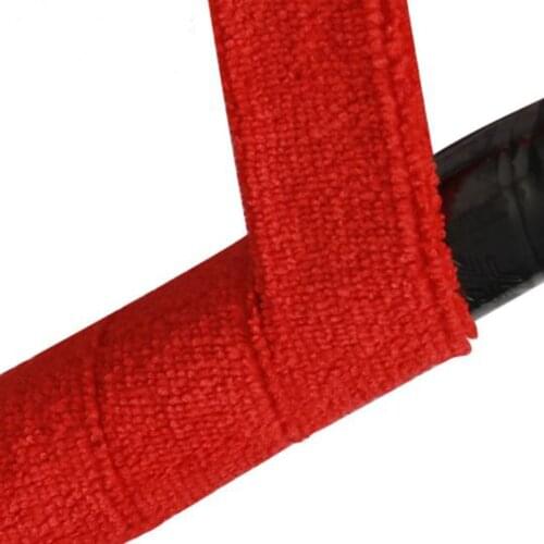 2Pcs Microfiber Racquet Over Grip Anti-slip Absorb Sweat Band Strap Squash Tennis Badminton Racket Handle Tape Roll