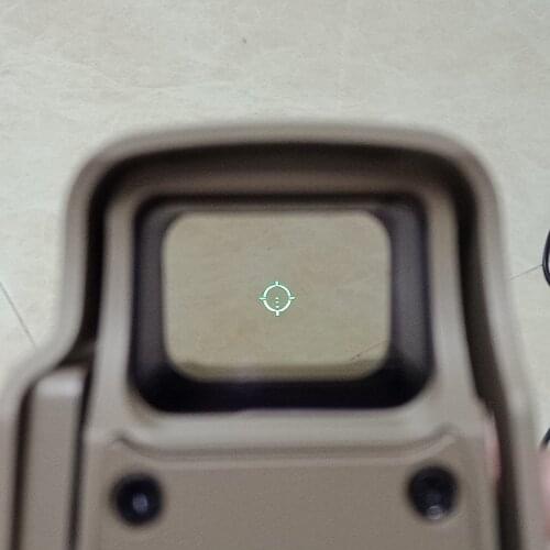 New Tactical 558 Collimator Holographic Sight Red Green Dot Optic Scope Reflex Sight Dark earth color clear lens for Airsoft