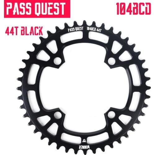 Pass Quest 104bcd Mtb Mountain Bike Bicycle Narrow Wide Chainring Sprocket 32t 36t 40t 42t 46t 48t Crankset Tooth Plate Parts
