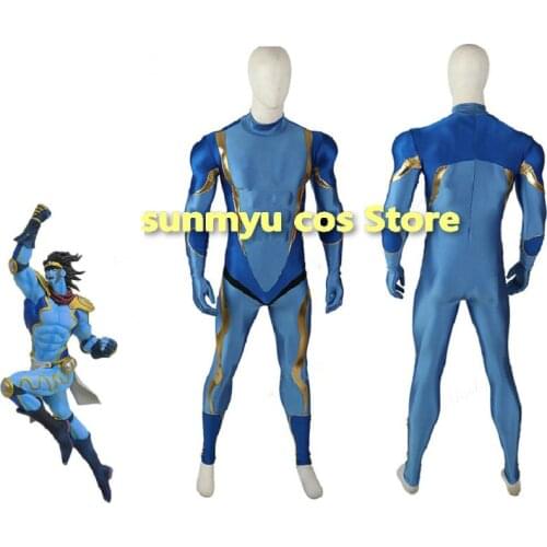 JoJos Bizarre Adventure Star Platinum Muscle Bodysuit Cosplay Costume Custom Size