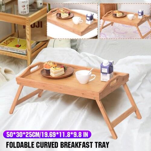 50x30x25cm Adjustable Computer Stand Laptop Desk Notebook Desk Breakfast Laptop Desk Food Sofa Bed Tray Picnic Studying Table