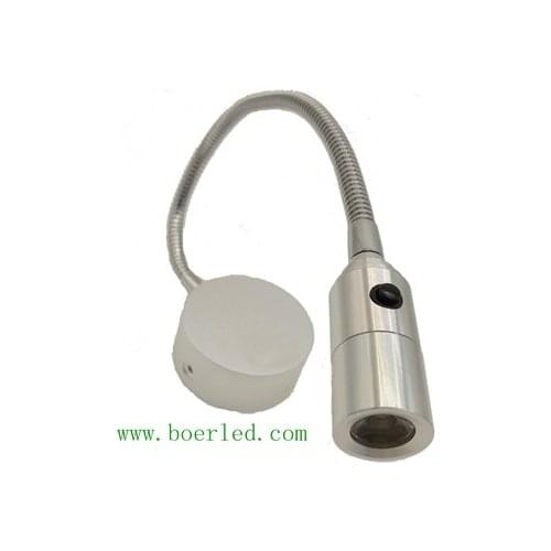 1W 24V 12V CARAVAN BEDSIDE LED READING LAMP