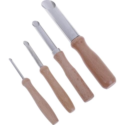 Pottery Punch Hole Model Sludge DIY Molding Engrave Cutter Shape Carve Sculpture Modelling Cut Sculpt Clay Ceramic Tool Wax