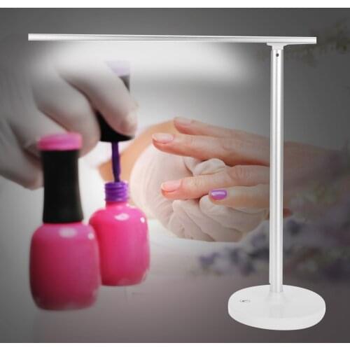 USB LED Touch Switch Desk Lamp Eye Protection Nail Art Desk 3 Colors Light Dimmer Tattoo Manicure Salon Table Lamp Light Supply