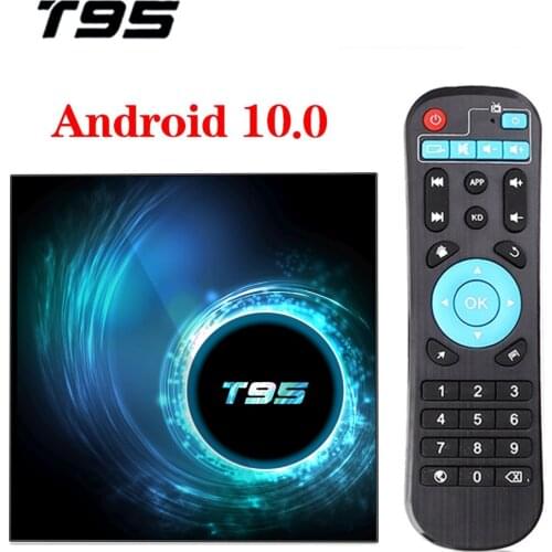 WUDUNG T95 Allwinner H616 Quad Core Android 10.0 2.4 GHZ WIFI TV Box HD 6K 4G DDR3 6K HD 64G Smart HDR TV Box PK X96Q