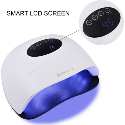 120W UV LED Lamp With 45Leds LED/UV Lamp For All Gels For Nail Dryer For Nail Polish Quick Nails Dryer New