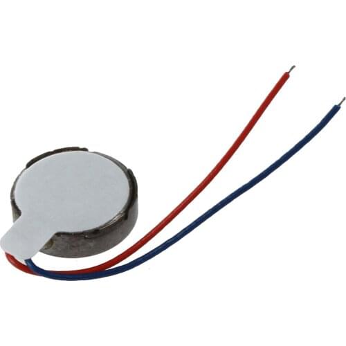 DC 3V 60mA 9000+/-2000RPM Phone Coin Flat Vibrating Vibration Motor Drop Shipping