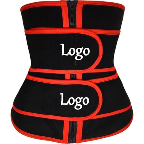 YAGIMI Slimming Belt Tummy Control Neoprene Sweat Belt Shapewear New Waist Trainer Logo Print Wholesale Waist Trianer Body Shape