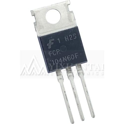 10pcs/lot 100% NEW origina FCP104N60F 104N60F FCP104N60 FCP 104N60F 37A 357W 600V TO220 Triode Transistor TO-220