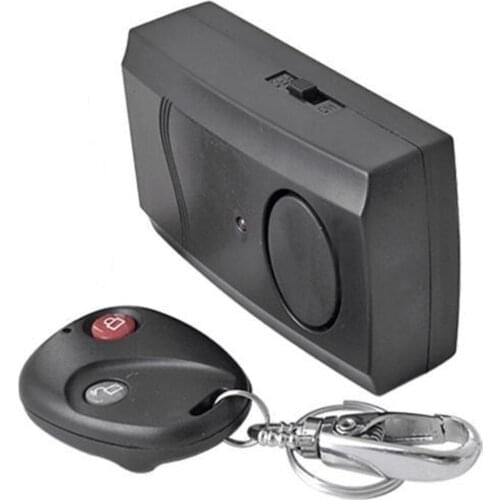 2018 CATUO Top Quality 1PC Security Wireless Remote Control Vibration Motorcycle Car Detector Burglar Alarm Drop Shipping