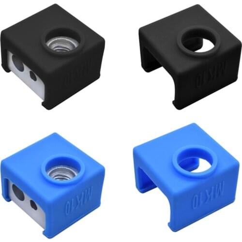 3D Printer Accessories MK10 Silicone Sleeve Heating Aluminum Block Protective Sleeve Temperature Resistance Up To 280 Celsius