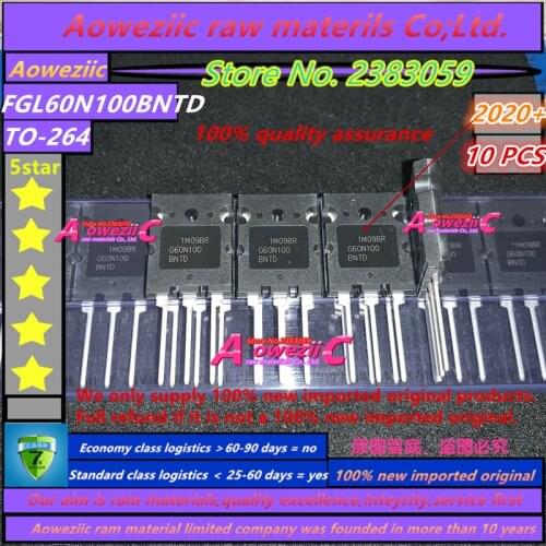 Aoweziic 2020+ 100% new imported original G60N100BNTD FGL60N100BNTD TO-247 IGBT tube 60A 1000V