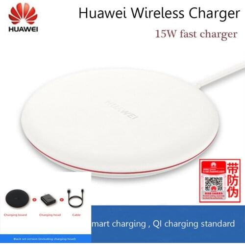 HUAWEI Wireless Charger Original CP60 QI Max 15W Quick Apply For iphone Xs Max/XR/X/Huawei Mate20 Pro/RS Galaxy S9 fast charger