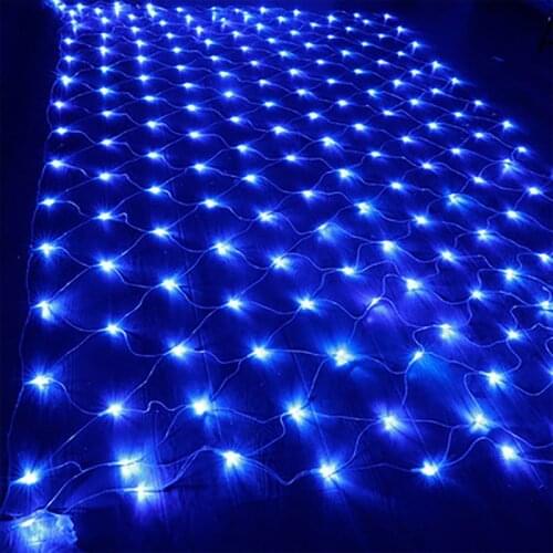 Net LED String Lights 8Modes Christmas Decoration Fairy Lights Garland Holiday Lighting Led String Lights Cortinas De Luces Led