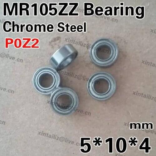 [CMMR105ZZ-P2]Free Shipping 10PCS Gcr15 chrome steel MR105-2Z L-1050ZZ minisize ball bearing 5mm*10mm*4mm