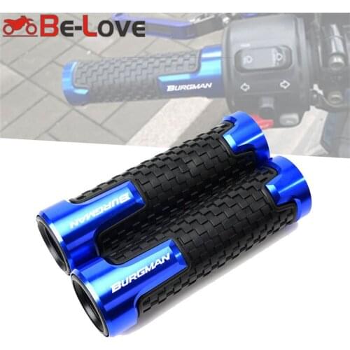 For BURGMAN 650 400 125 200 250 AN650 AN400 AN125 AN200 Motorcycle 7/8"22mm Handlebar Grips Ends Handle Caps Hand Bar Plug