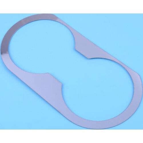 Car Rear Seat Water Cup Holder Plate Cover Trim Silver For Jeep Patriot Compass 2011 2012 2013 2014 2015 2016 Styling