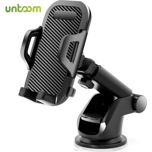 Untoom Car Phone Holder for iPhone X Xr Xs Max 8 7 Plus Windshield Car Mount Phone Holder Stand for Samsung S9 S8 S7 Plus Xiaomi