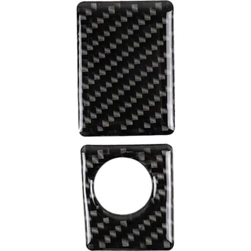 For LEXUS IS250 IS300 IS350 IS200 2014-2018 Car Carbon Fiber Storage Box Switch Cover Trim Car Styling Decals Stickers