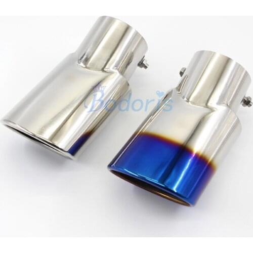For Toyota Vellfire Alphard 30 2011-2019 Stainless Steel Rear Exhaust Muffler Tip End Tail Pipe Silencer Car Styling Accessories