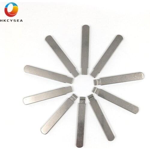 HKCYSEA 10 pcs/lot Metal Blank Uncut Flip KD Remote Key Blade Type #65 NO. 65 Blade