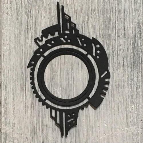 ArtScrap Mechanical Illusions-frame Cutting Dies Stencils For Scrapbooking Decorative Craft Embossing Die Cuts | Art: 260